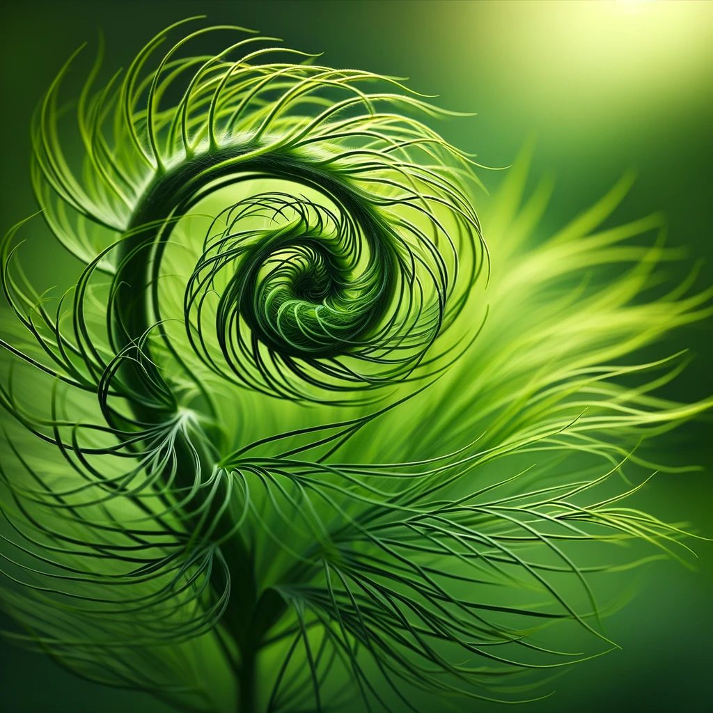 The image capturing the intricate details of the plant in a portrait aspect ratio.