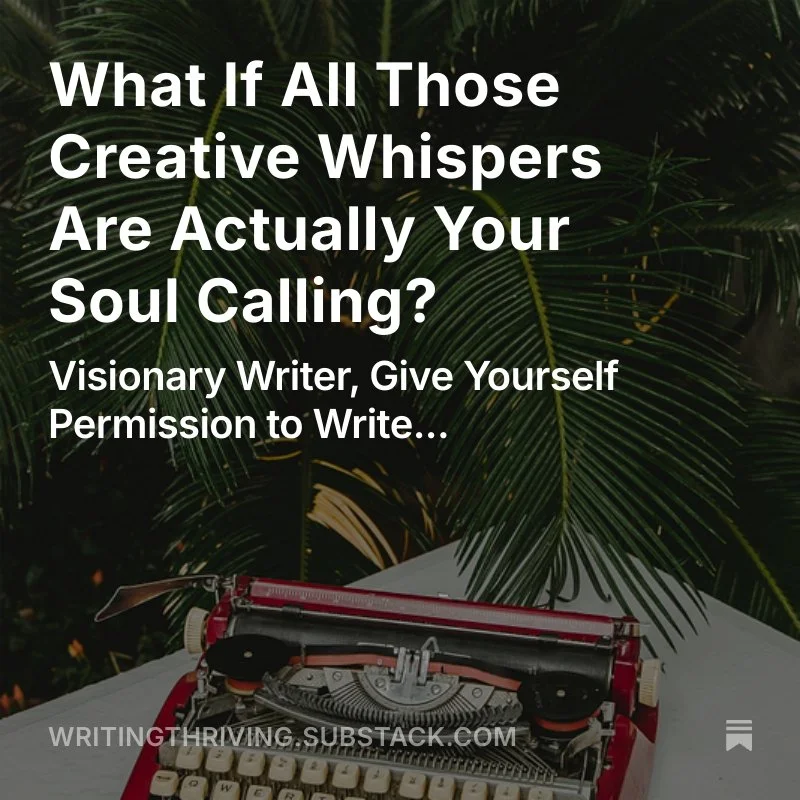 What If All Those Creative Whispers Are Actually Your Soul Calling?