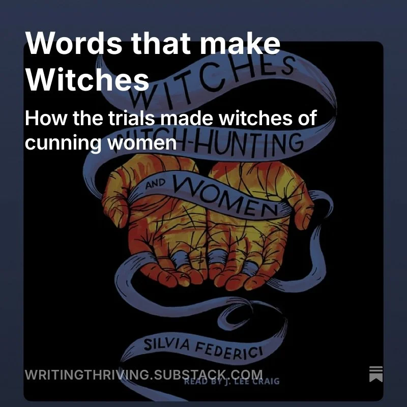 Words that make Witches