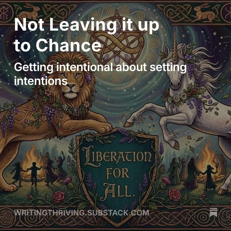 Not Leaving it up to Chance