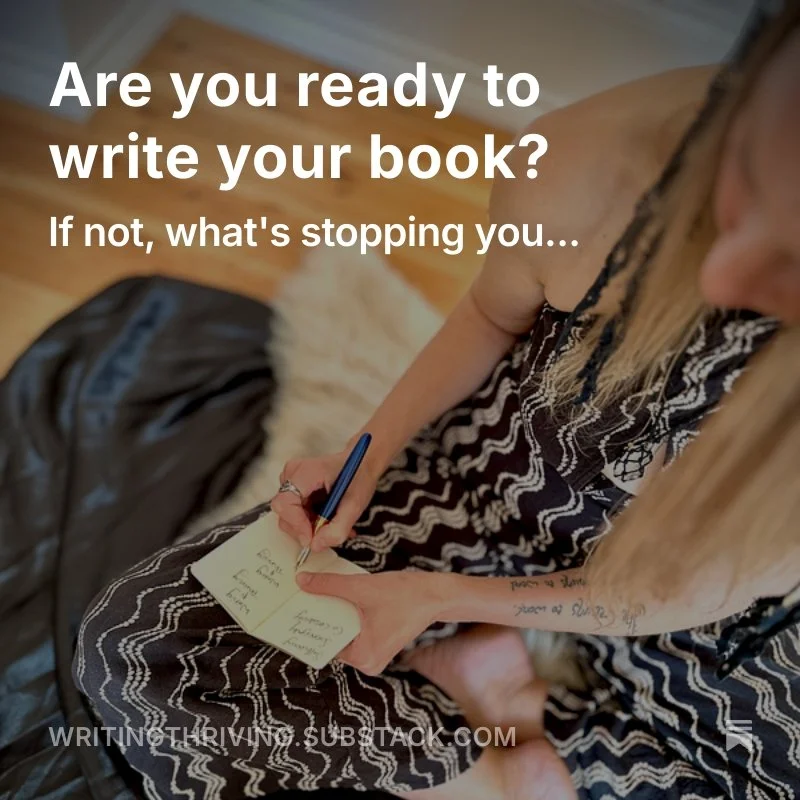 Are you ready to write your book?