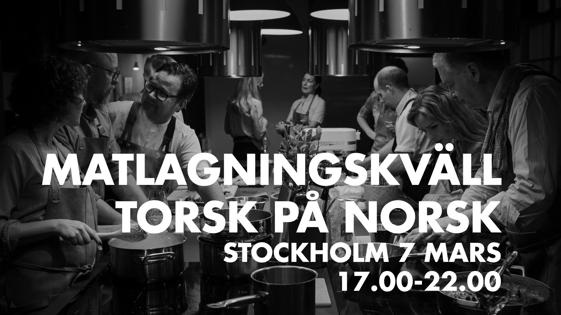 Torsk på norsk- Lär dig laga Skrei - Stockholm 7 mars