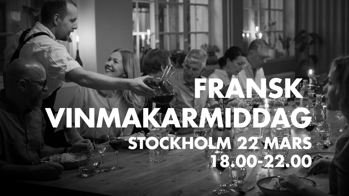 Fransk livsnjutarkväll. - Pop-up restaurang med Magnus &amp; Micke - Stockholm 23 september (Fullbokat)
