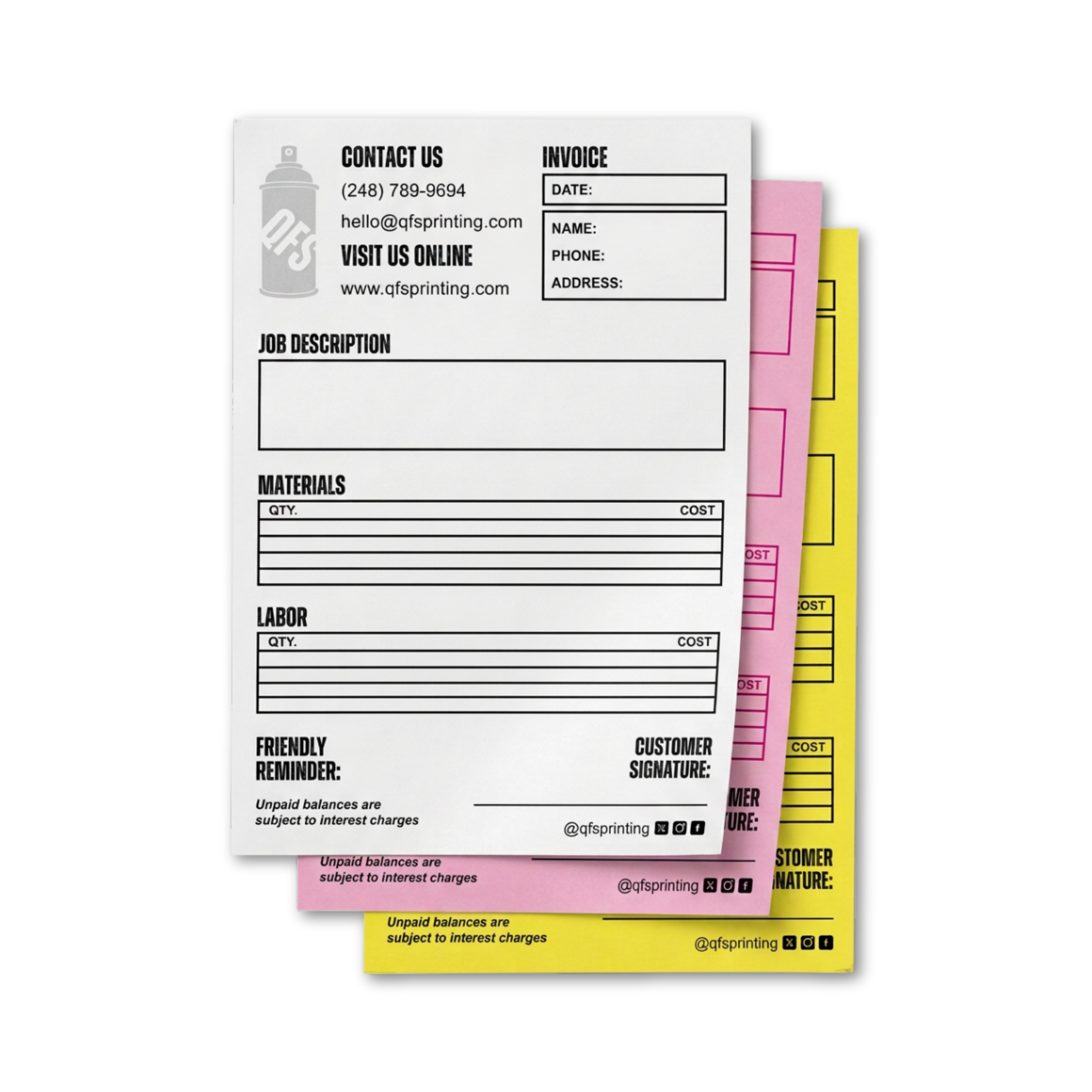 FORMS & STATIONARY