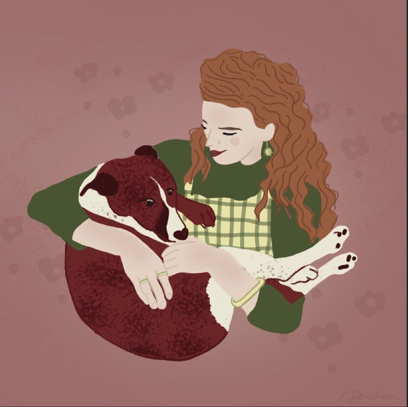 Also been trying to find a time for six months to post this very cute illustration Laurie made. Prudence is looking forward to another year of overseeing the operations of the Artemis studio, dealing with the worst employer (me) and worst employee (m