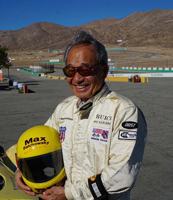 Dr. Ernie Nagamatsu keeping the flame alive and honoring the original builders Max and Ina Balchowsky.