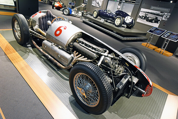 1939 Mercedes W154 V-12 with two-stage supercharger. Photo Eric Sawyer