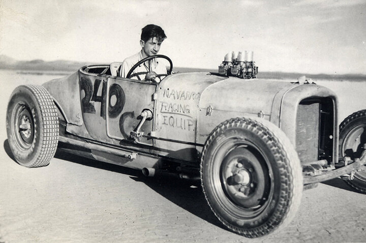 Barney Navarro's Jimmy-blown '27 Roadster