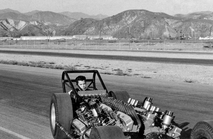 Don Prudhomme takes control. Photos Tommy Ivo collection