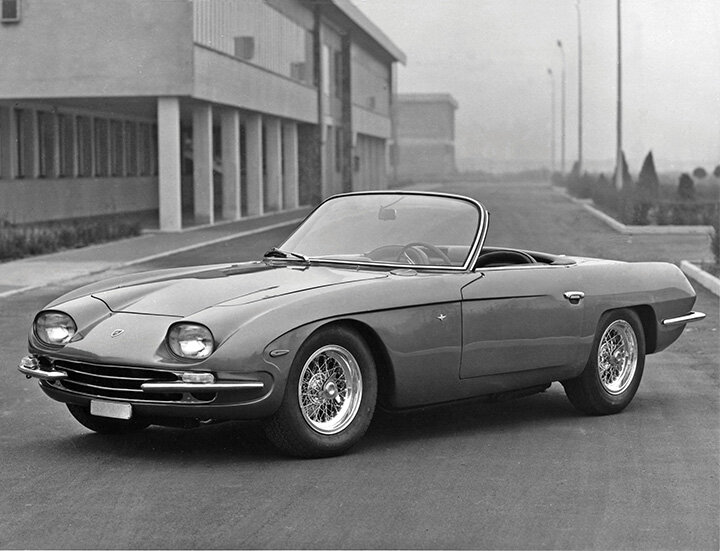 Only two Spyder versions of the 350 GTS were built