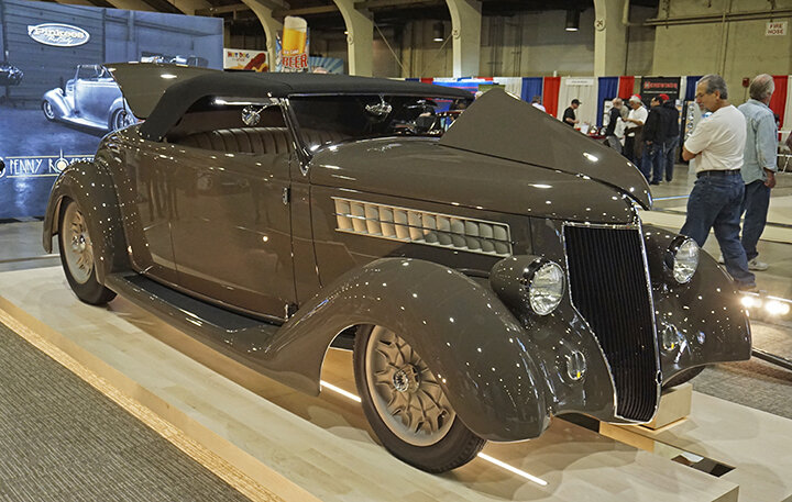 2019 AMBR George Poteet's '36 Roadster built by Pinkee's