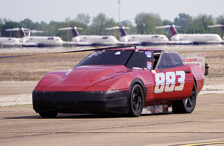 2nd fastest: Rick Harden '92 Corvette 256.996 mph
