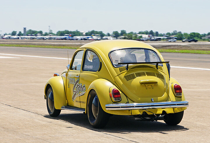 Jack Weigand hit 92.736 in this '72 VW