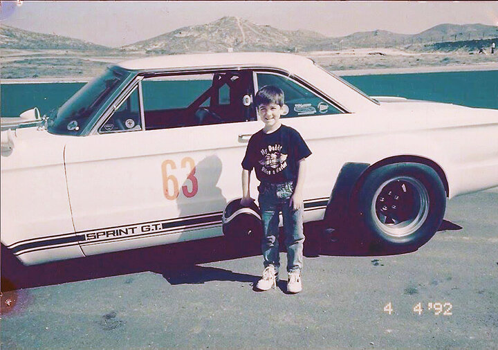 Michael at Willow Springs - 1992