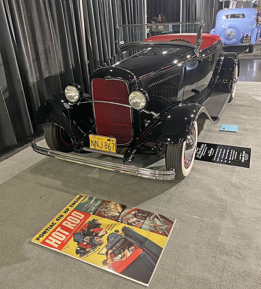 Lee Titus’ Deuce Roadster owned by Ross &amp; Beth Myers.