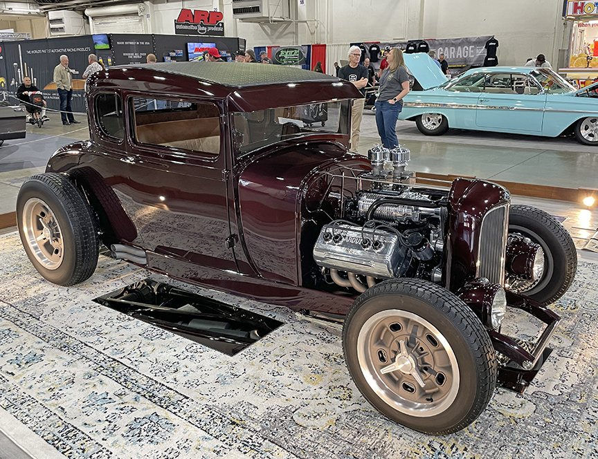 Dennis, Beth &amp; Hannah Kilpatrick's '29 Ford Coupe