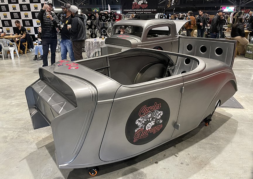 Carlos Garage builds steel '34 coupes and roadsters.