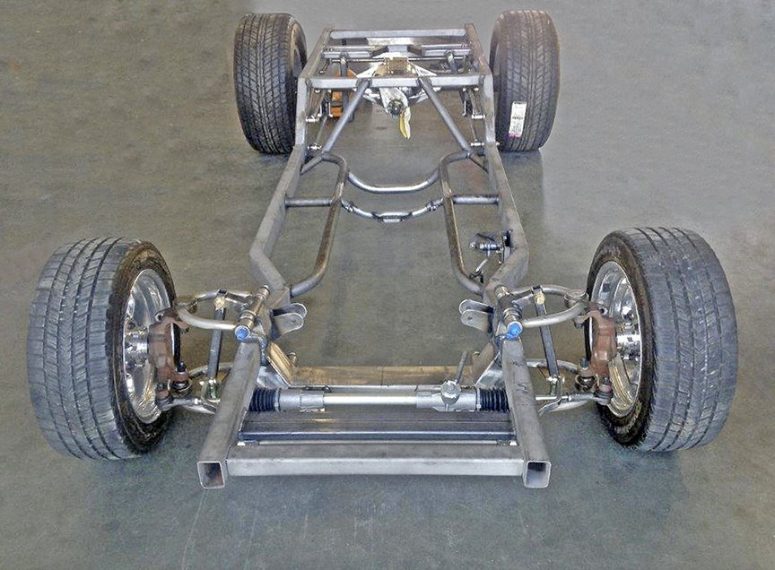 Al Simon built the 2x4 box section frame