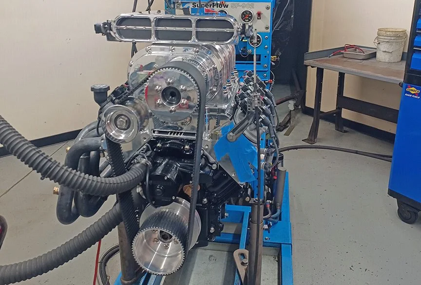 With blower engine produced 671 hp at 6,300 rpm