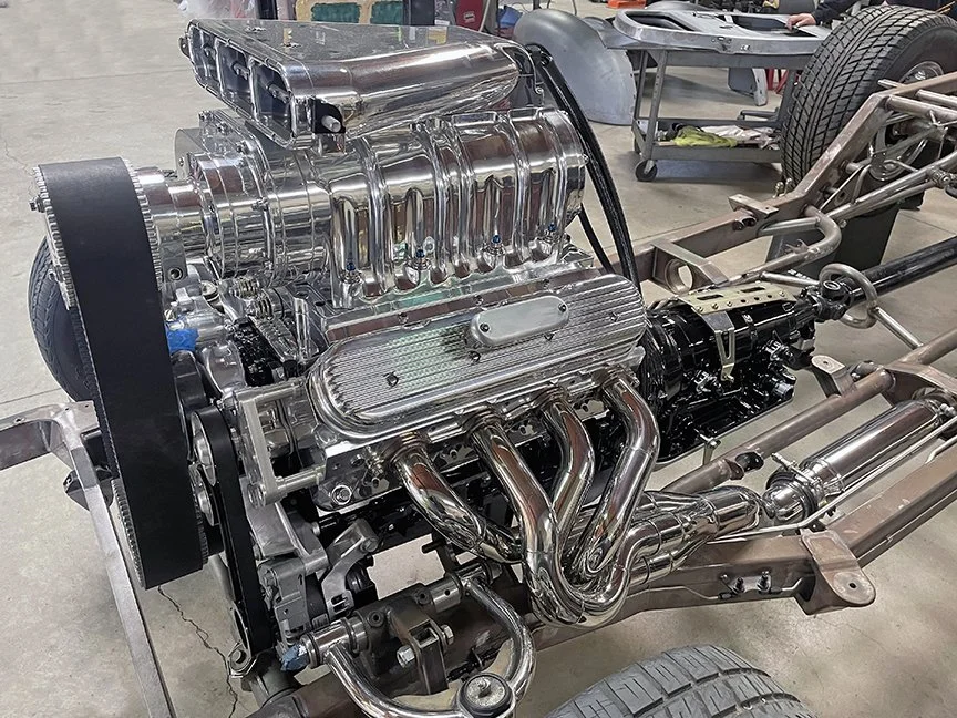 Stainless headers and exhaust by Jeff Olsen