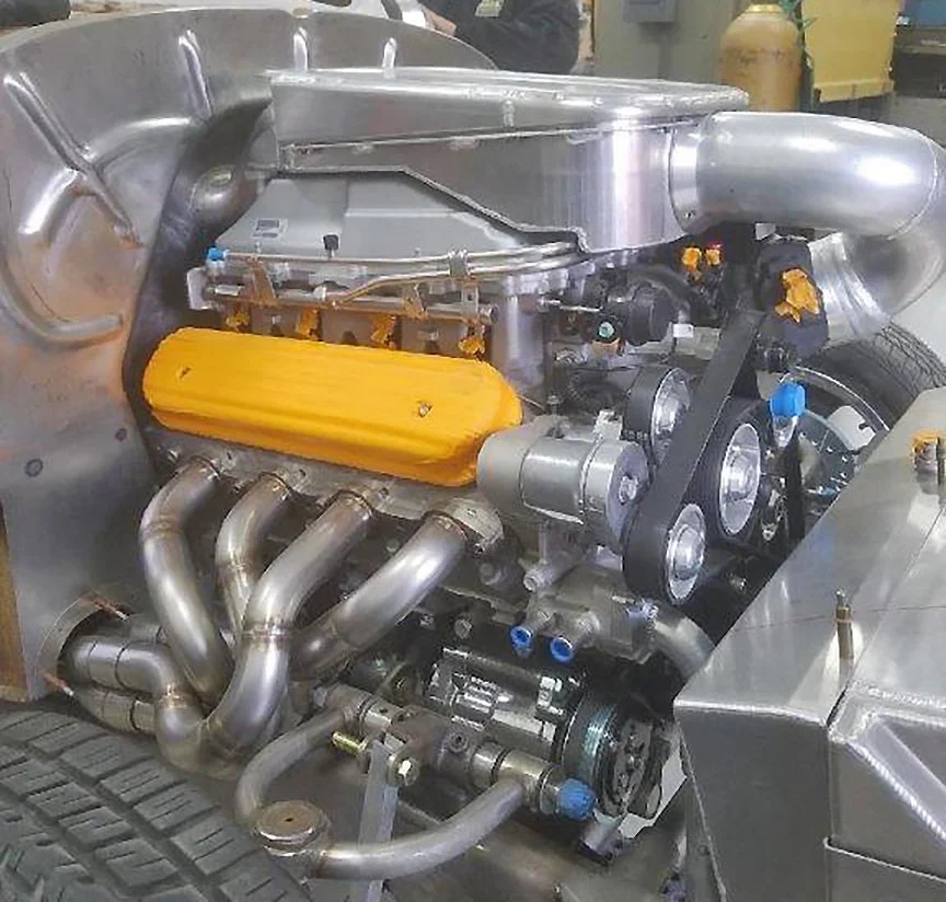 Initial engine was a GM supercharged LSA 