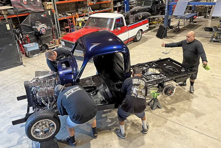 Greg lends two hands