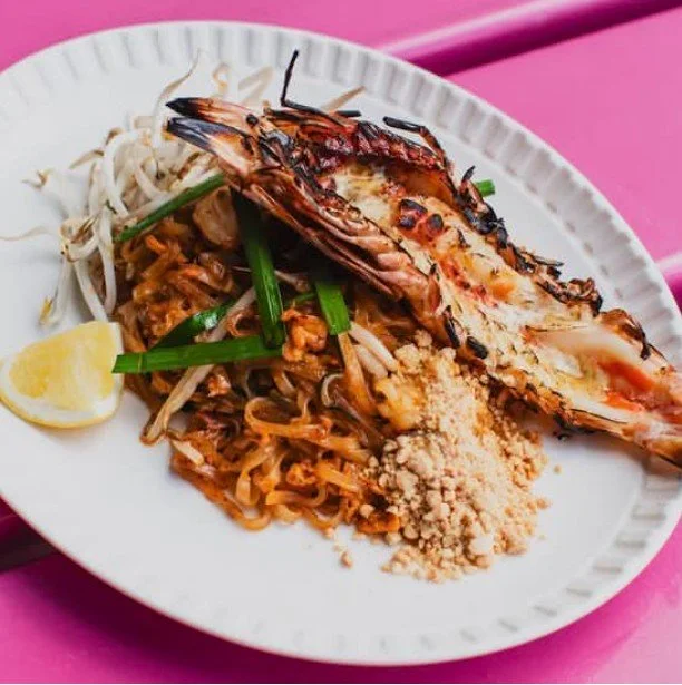Grilled king prawn perfection served over classic, savory Pad Thai noodles with fresh sprouts and crushed peanuts. A true feast for seafood lovers.

Book your table now: sevenrooms.com/explore/pingpong/reservations

#padthai #kingprawn #pingpong #asi