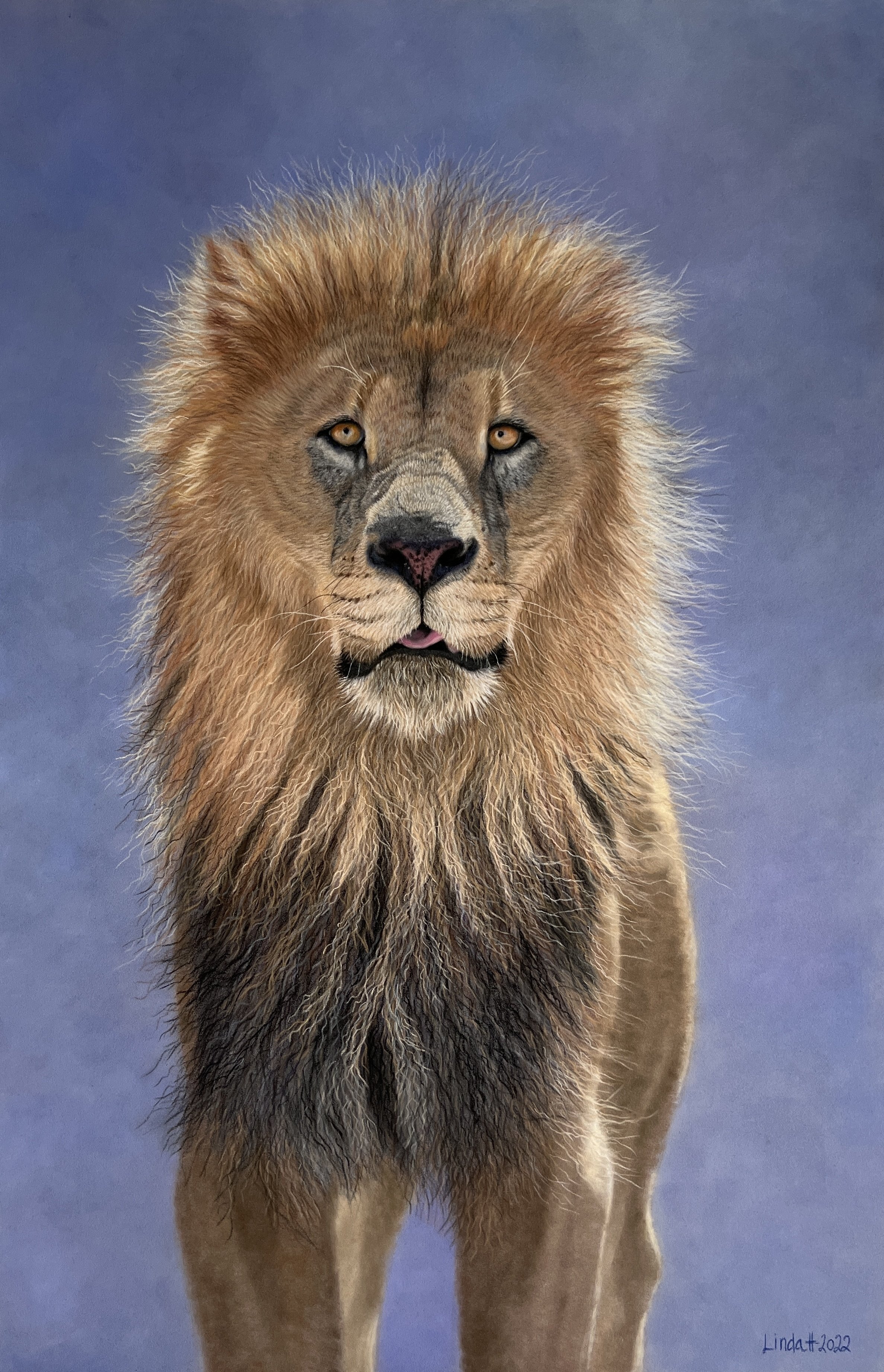 Hansen_Linda_majestic lion_pastel_ 40x60cm.jpg