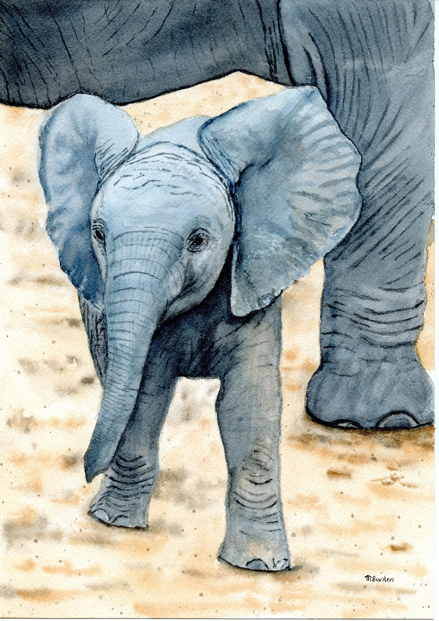 Burden_Melanie_Small steps safe haven_Framed (002).jpg