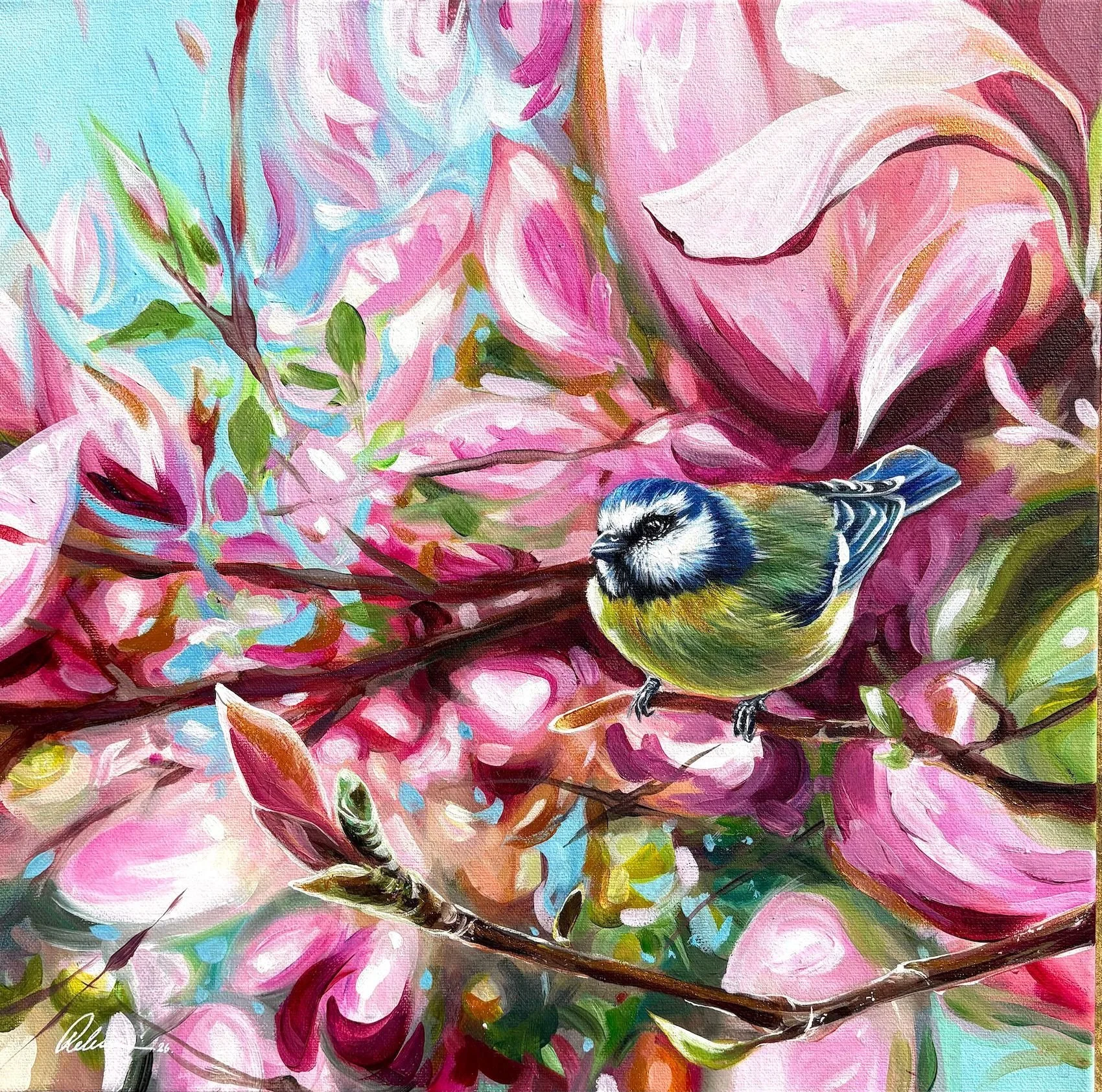 Butler_Rebecca_The Bird Who Borrowed Spring_framed.jpg