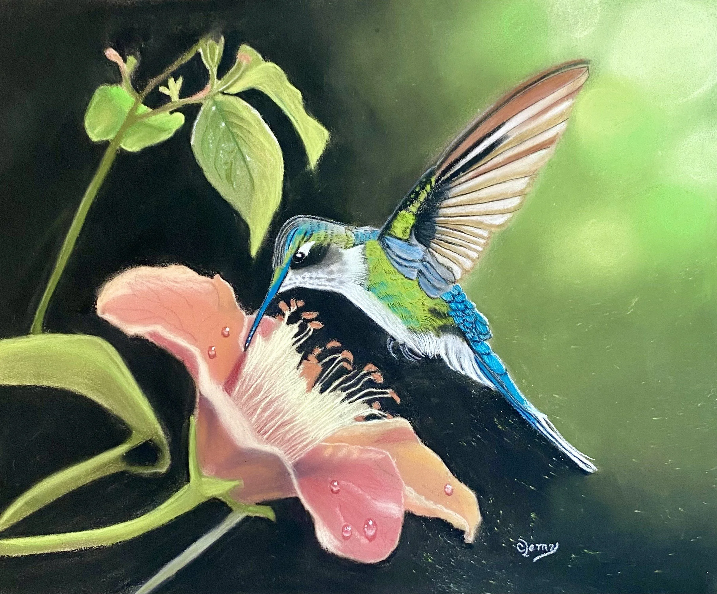 Cleaton_Clemy_Messenger with hope_framed.jpg