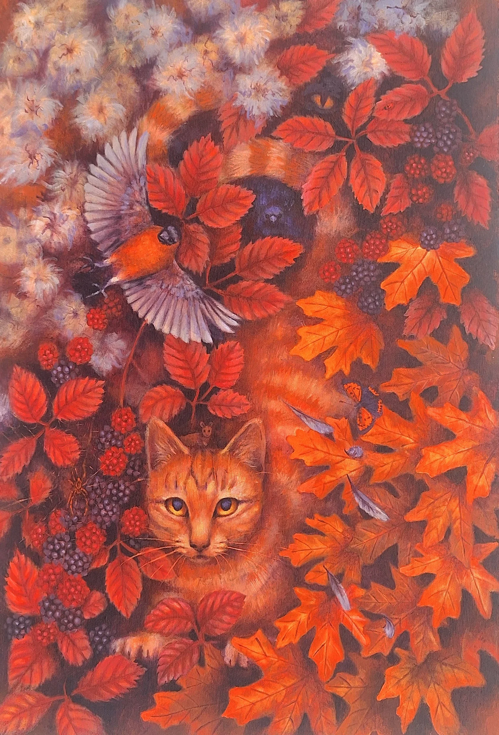 Downham_Madeline_Autumn Pumpkin_framed.jpg