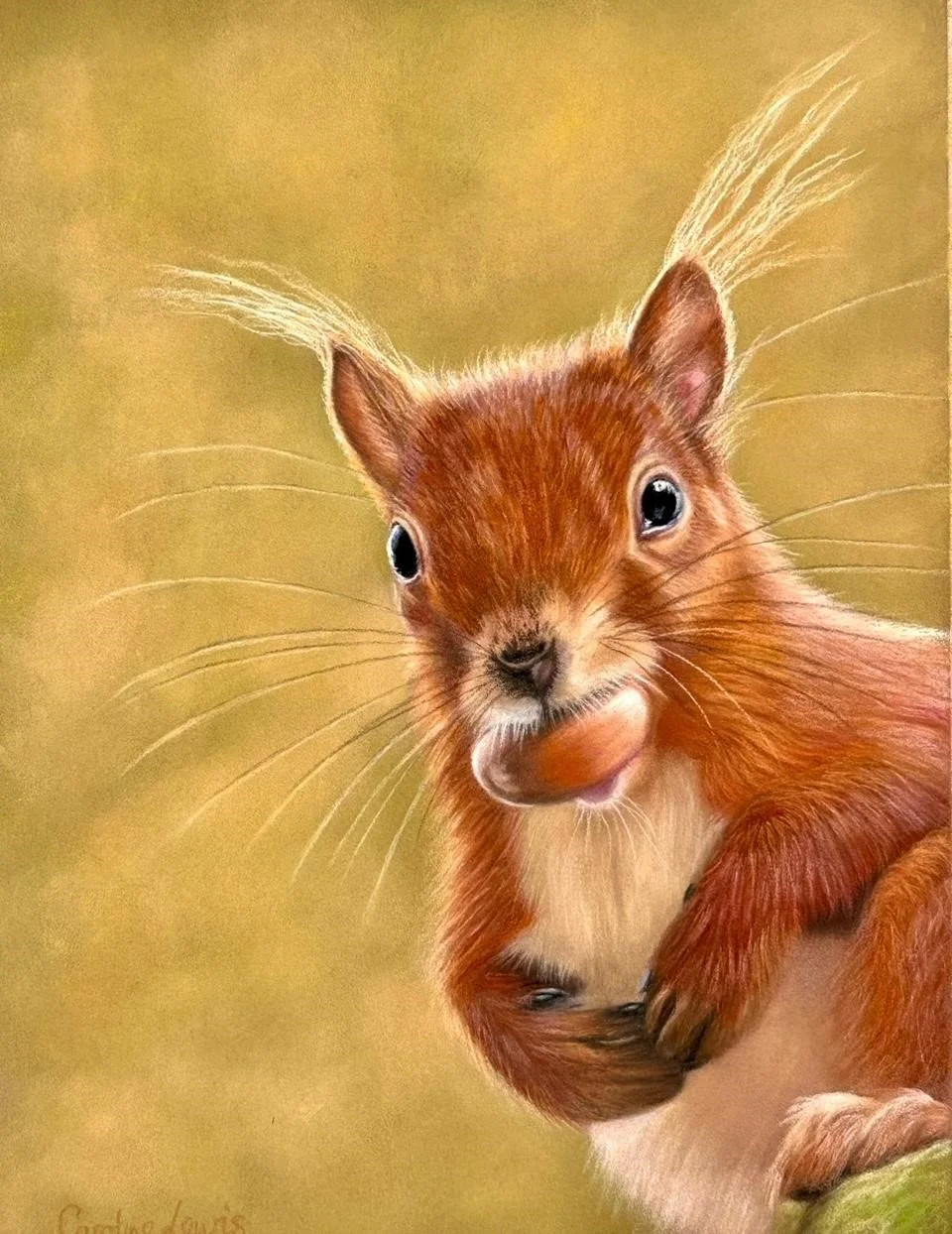 Lewis_Caroline_What a Treat_framed.jpg