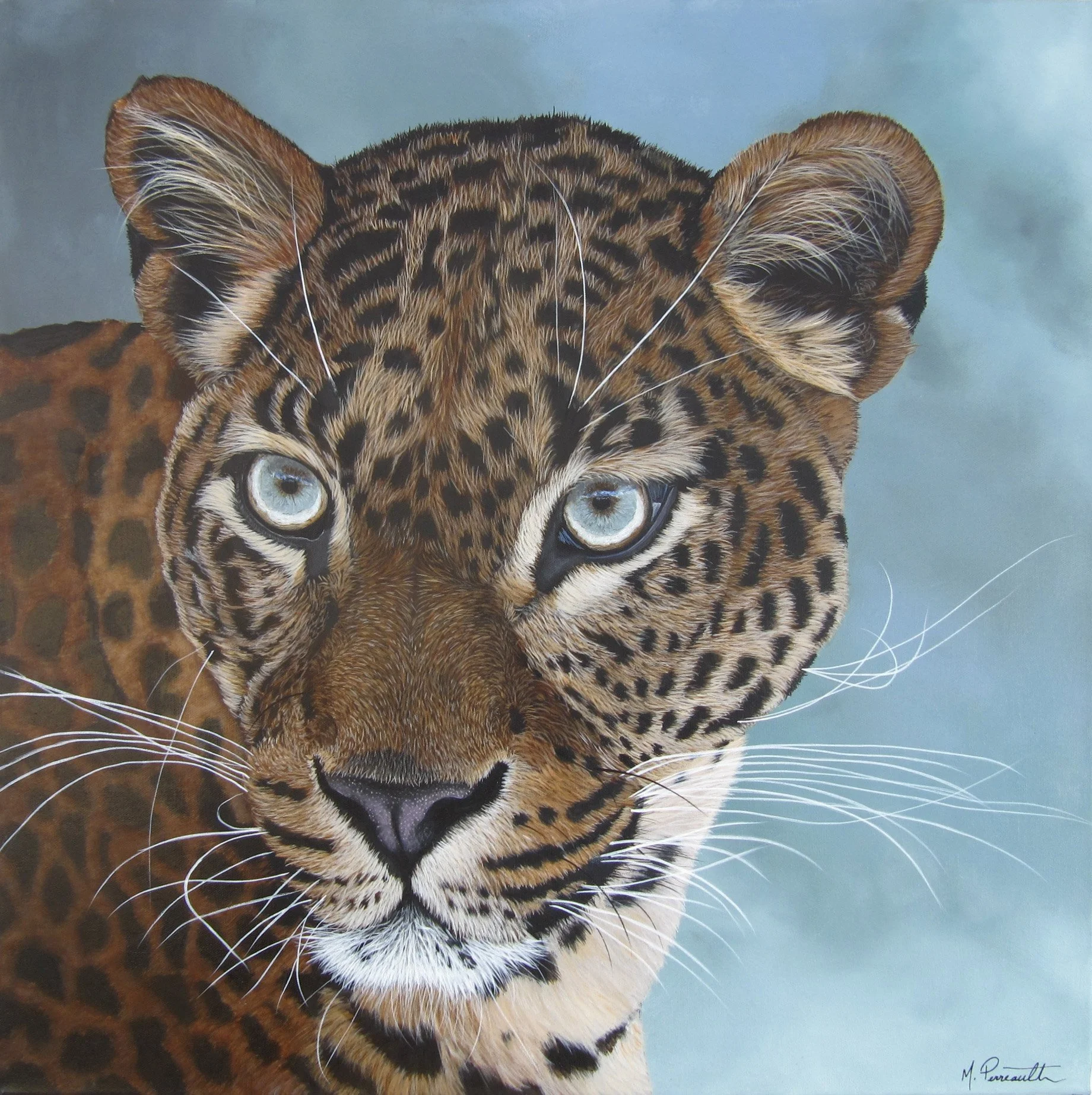 Perreault_Micheline_The-Silent-Guard_24x24inches.jpg