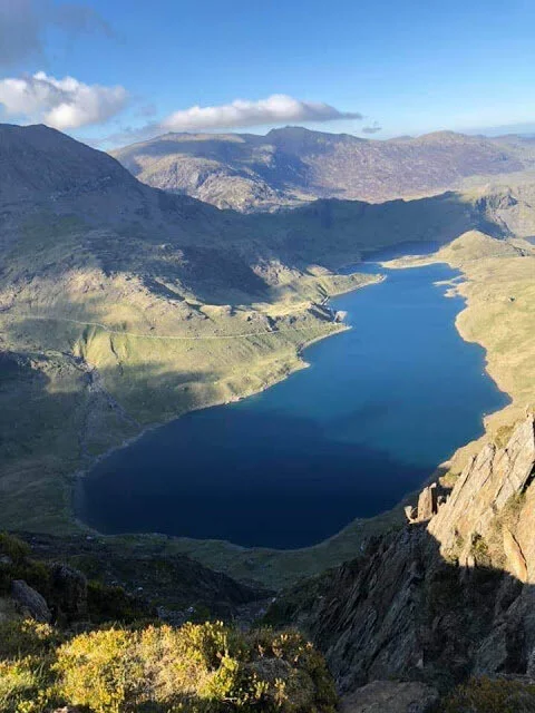 Llyn Llydaw from Snowdon (photo: Carmine de Grandis)