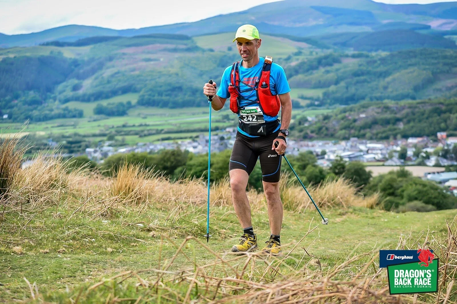 Climbing from Machylleth&nbsp;