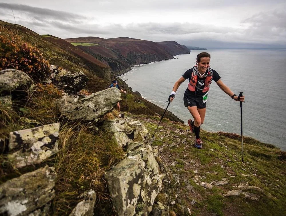 Dragon's Back Race participant