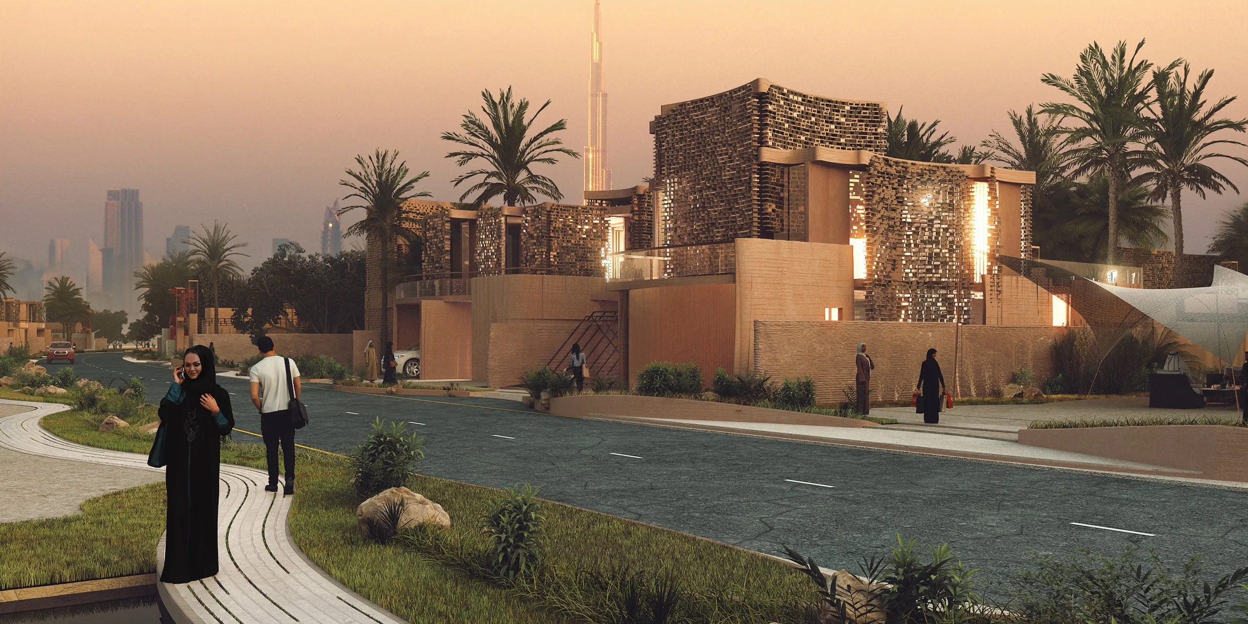 "Digital Calligraphy" blends innovative construction with personalized housing, heralding a new era of citizen engagement in Dubai. 