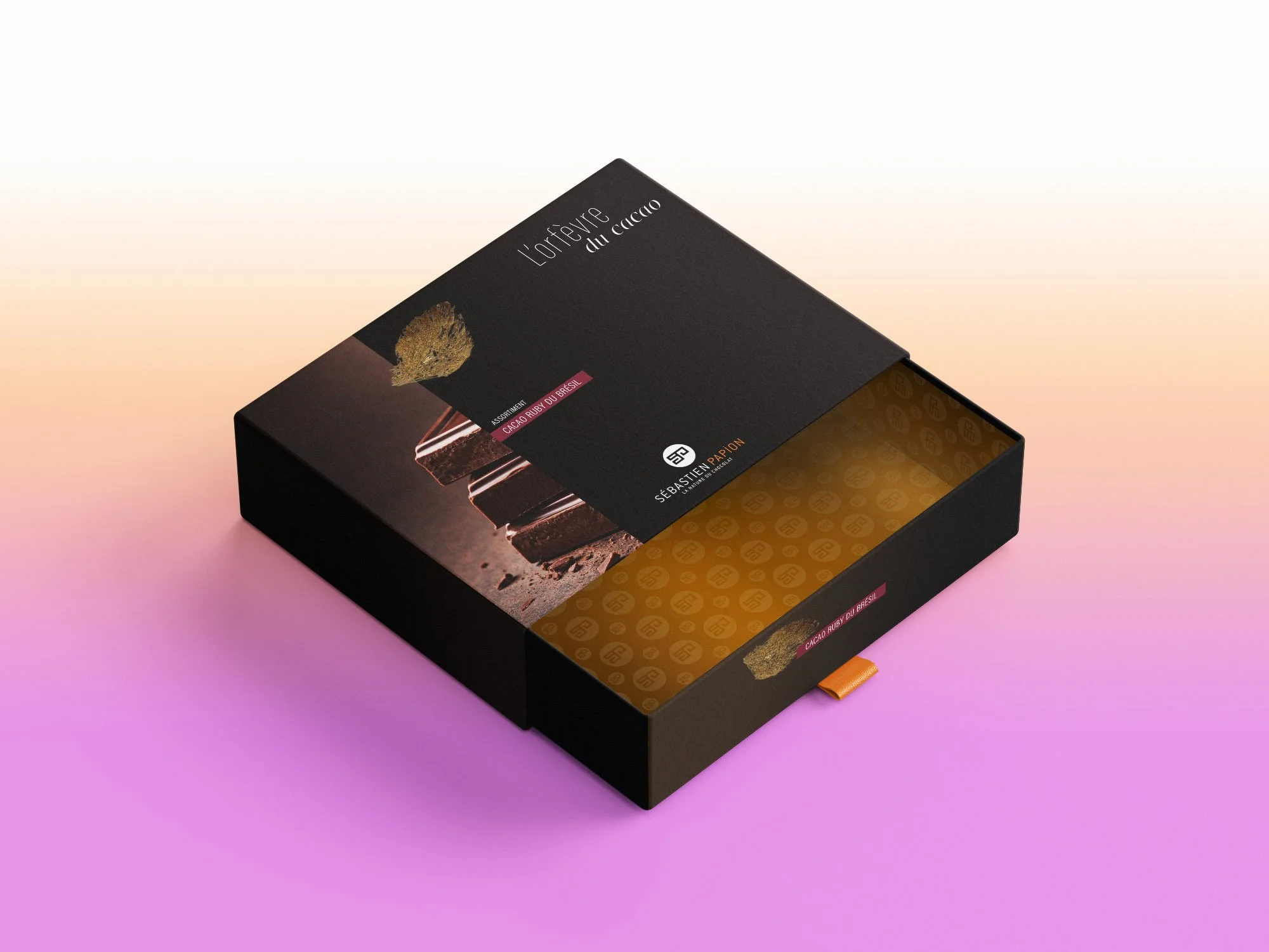Campagne de chocolatier haut de gamme