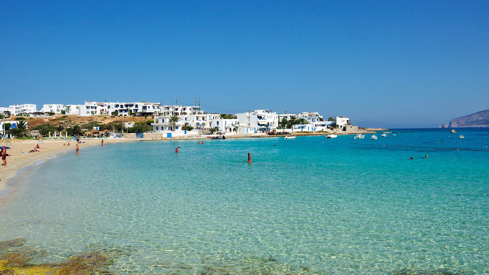 Koufonissi Town and townbeach