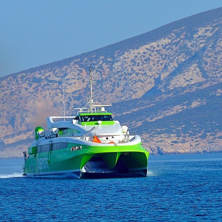 Ferry arriving Koufonissi