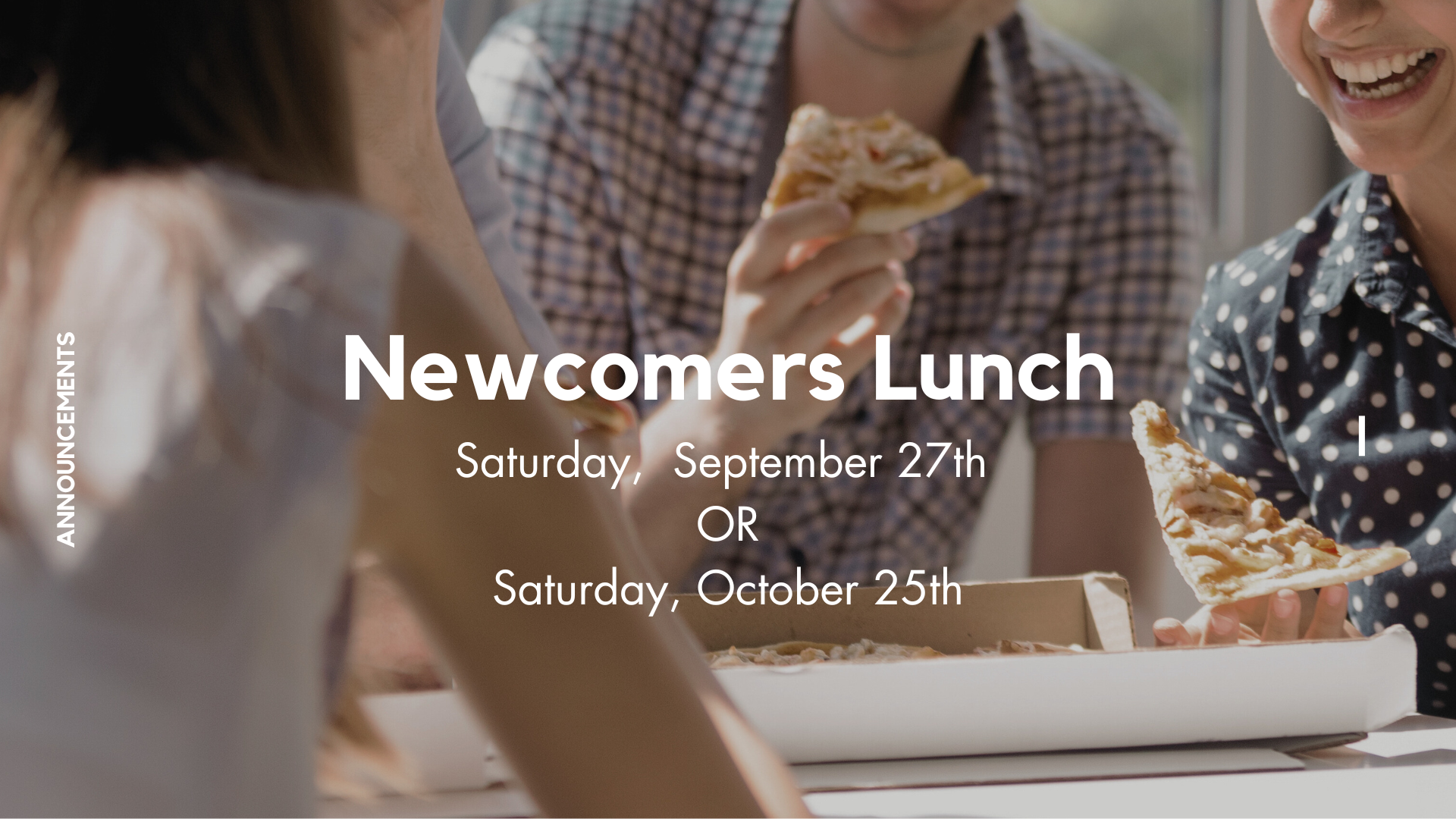 Newcomers Lunch