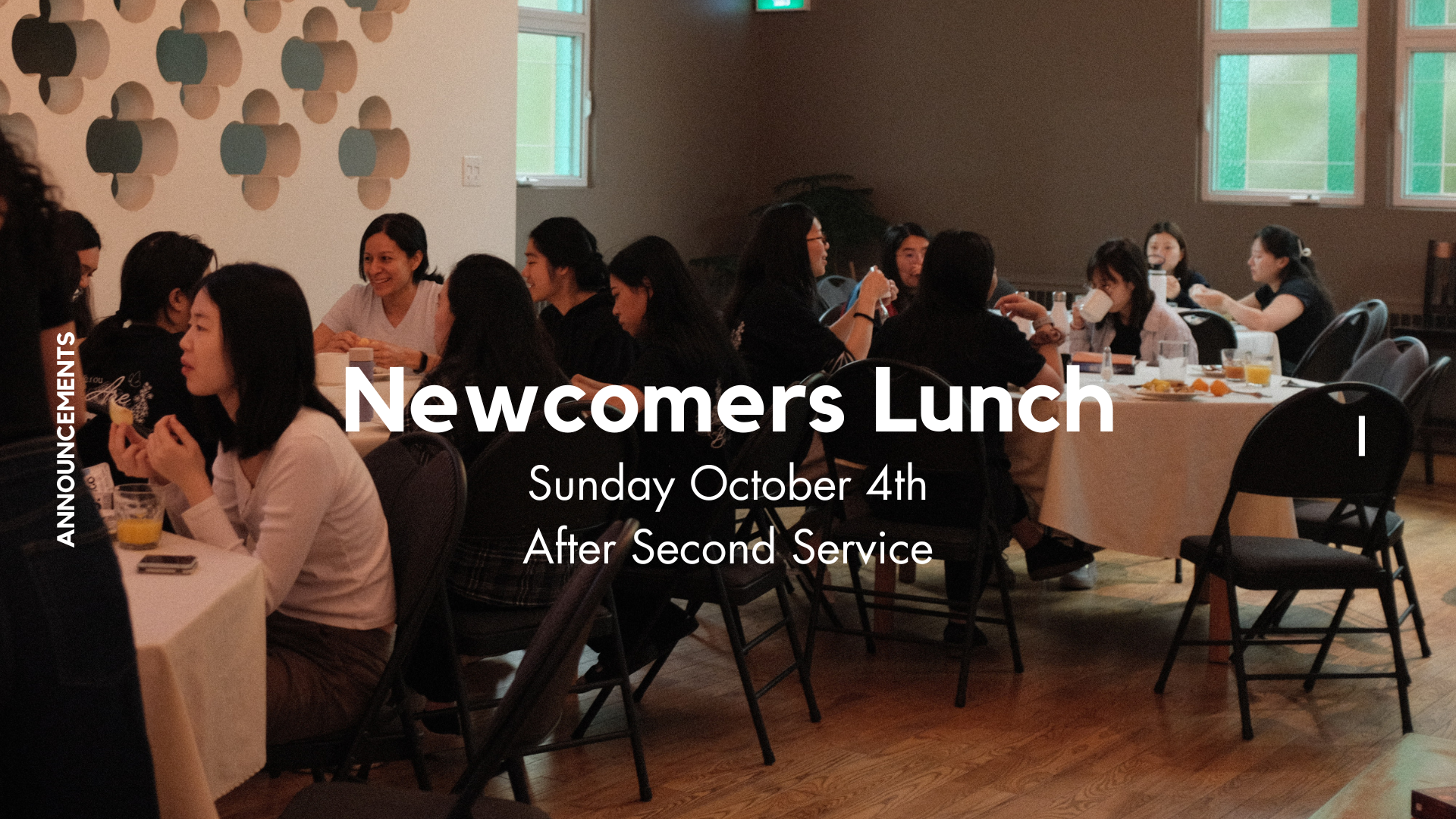 Newcomers Lunch