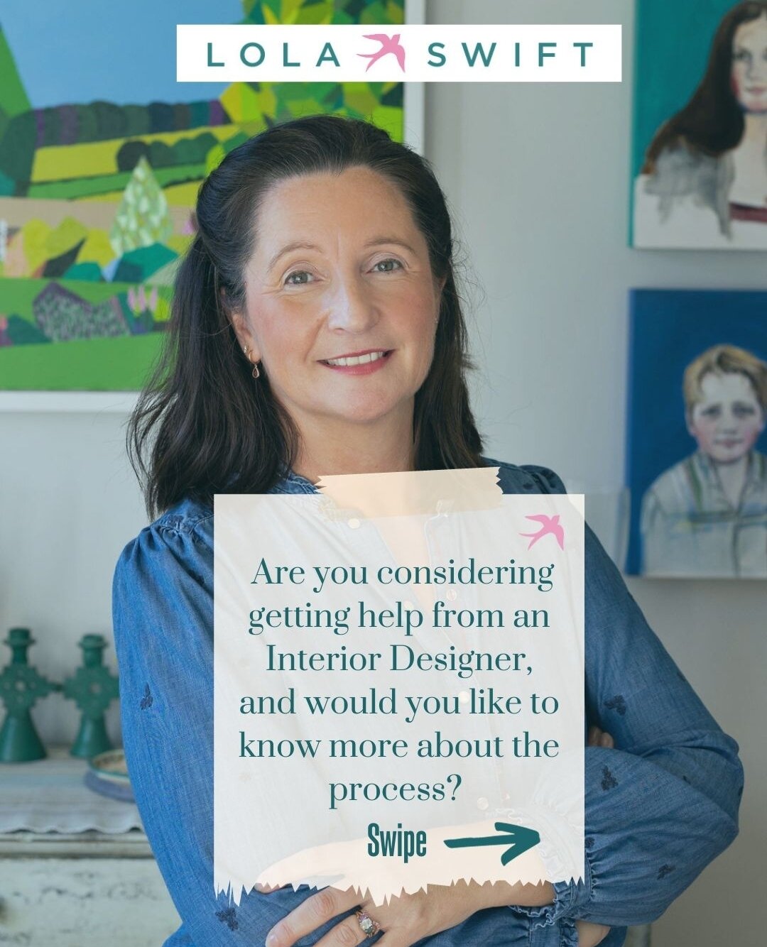 Are you in the process of planning a renovation project or considering updating a room in your home? ⁠
⁠
Interested in experiencing the assistance of an interior designer? Swipe to see how I collaborate with my clients. ➡️⁠
⁠
Using my design skills w