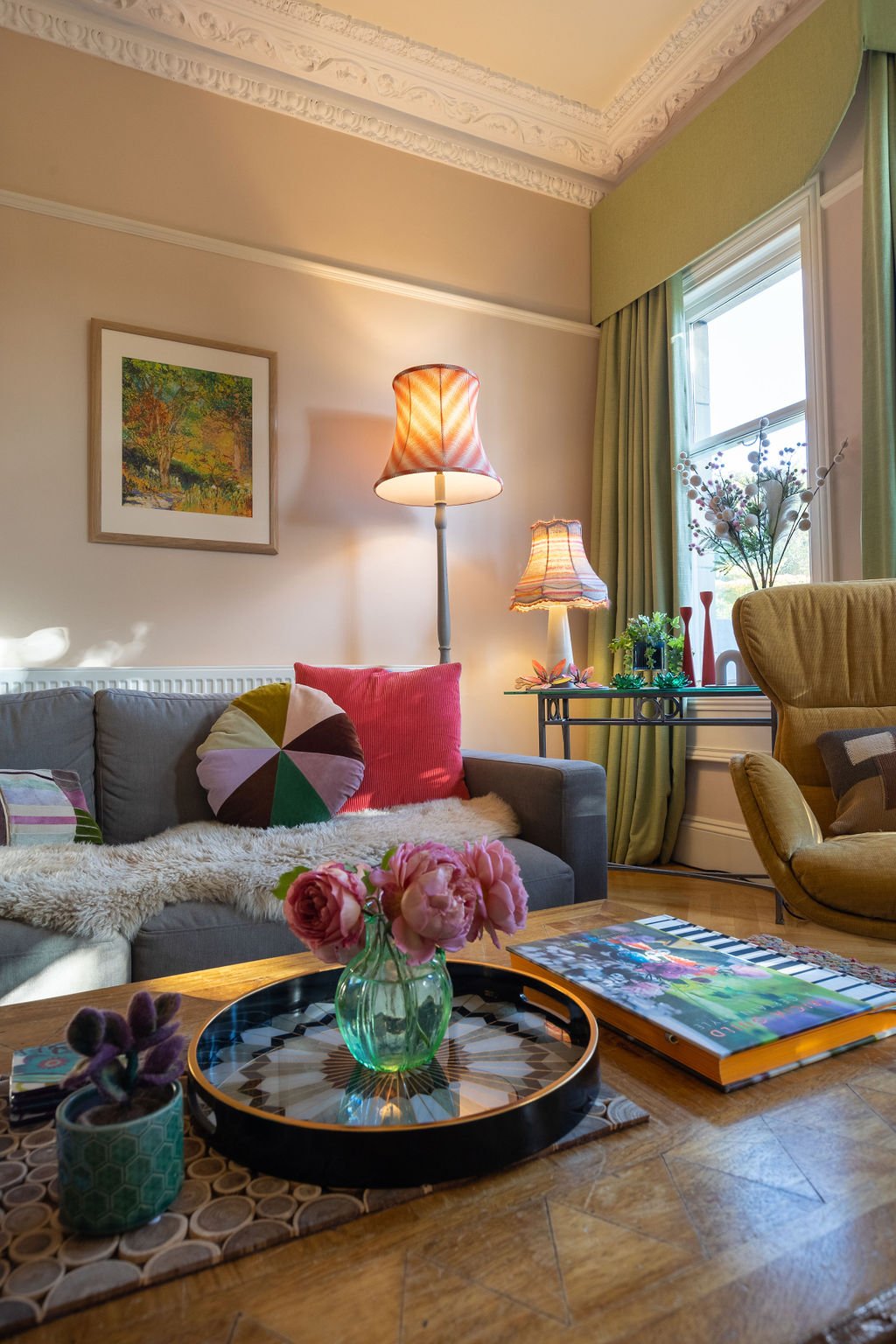 Edwardian living room design — Lola Swift Interior Design