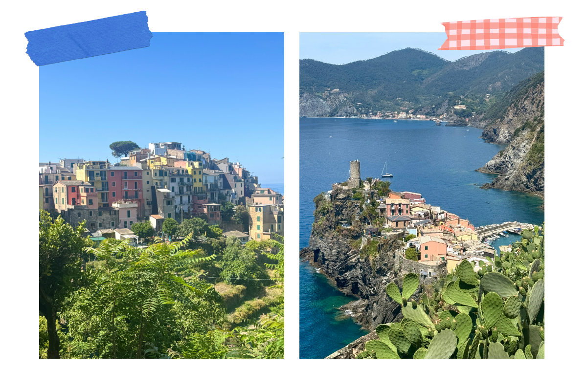 Colourful houses of Corniglia