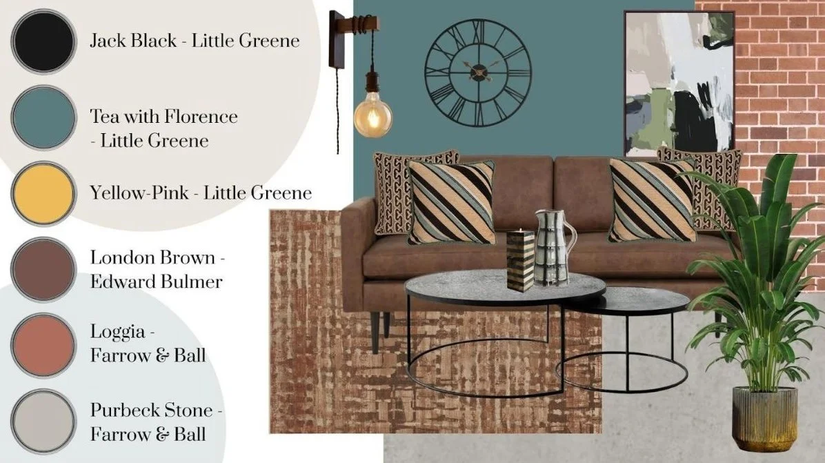 Industrial interior design style