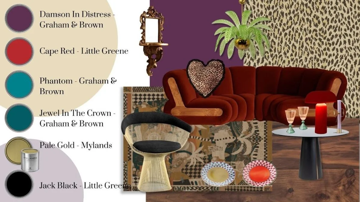 Maximalist interior design style