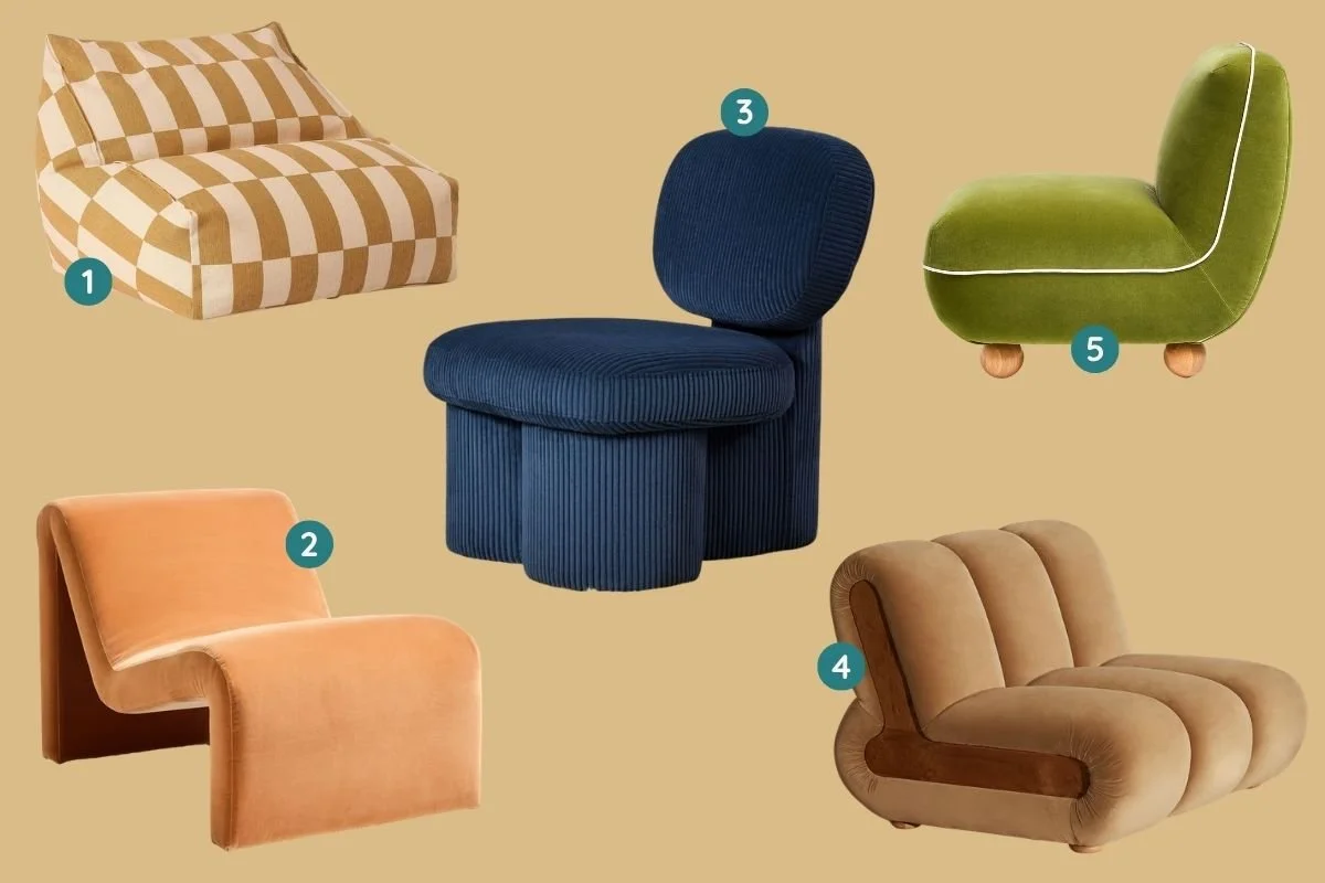 Cosy reading nook in a teen bedroom with an armchair, soft lighting and cushions for relaxing.