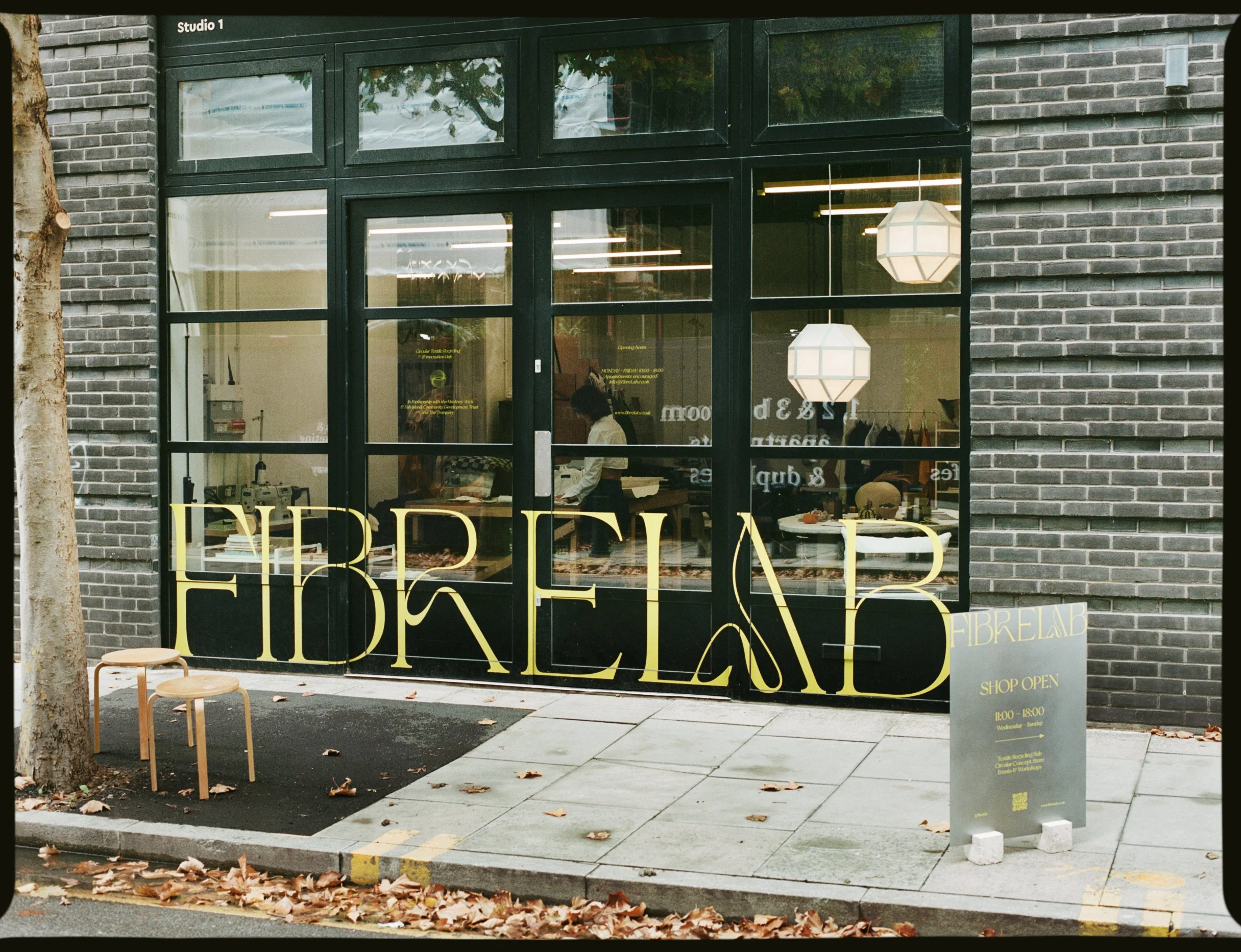 FibreLab studio, shot on film by Beth MacInnes